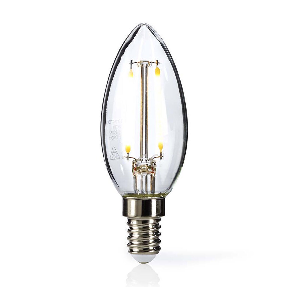 Nedis LED Retroglødepære E14, Lys, 2.5 W, 250 lm