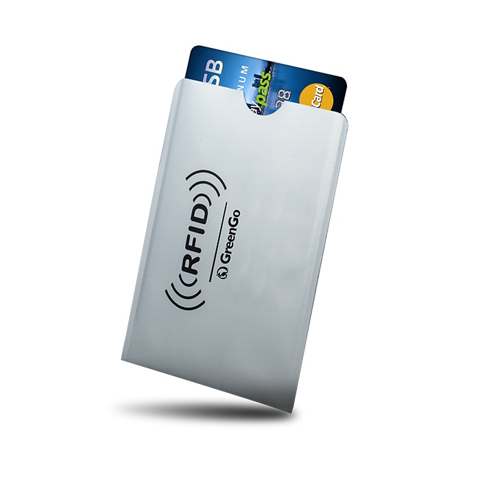 Beskyttelsesfoderal RFID for Betalingskort