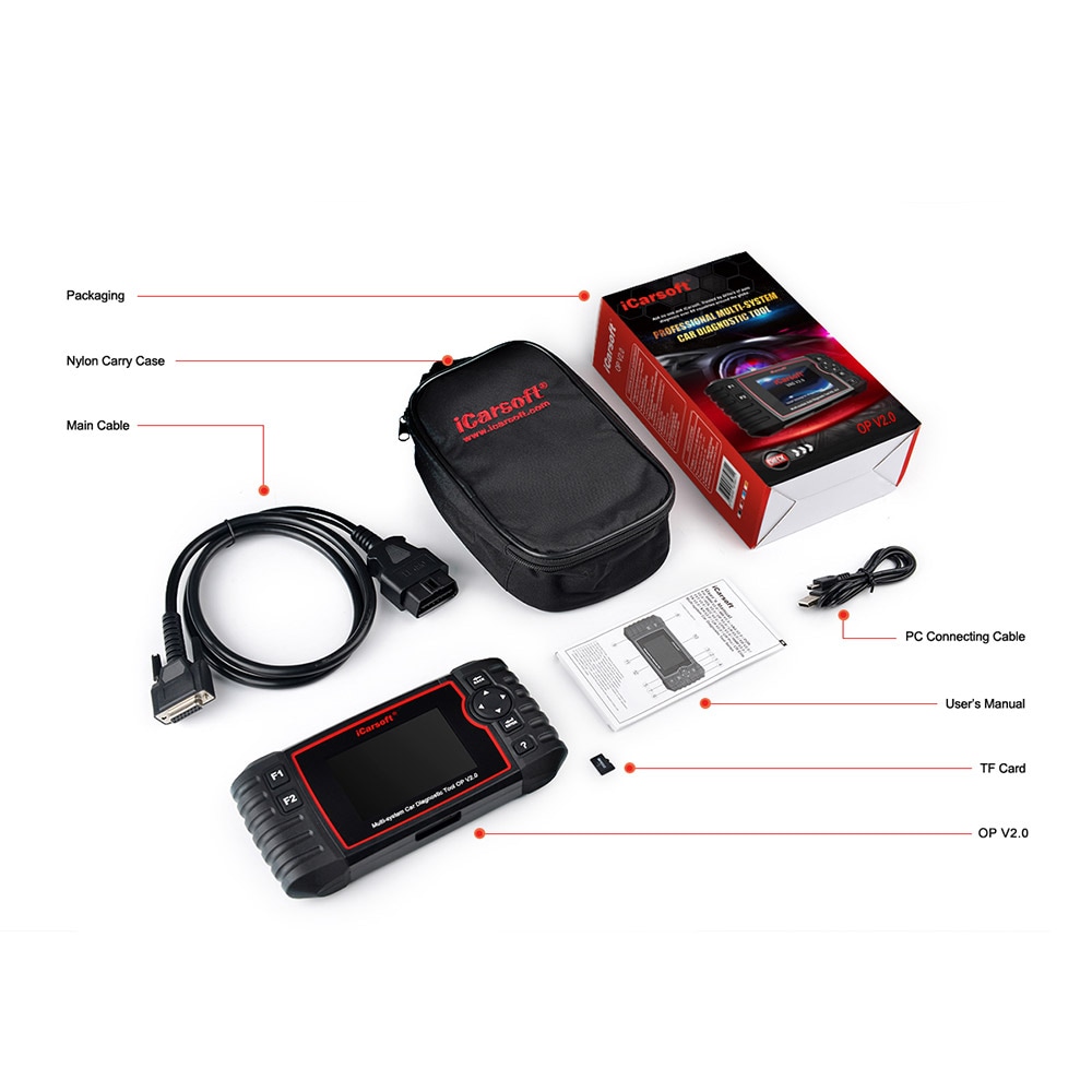 iCarsoft OP V2.0 Opel Bildiagnostik