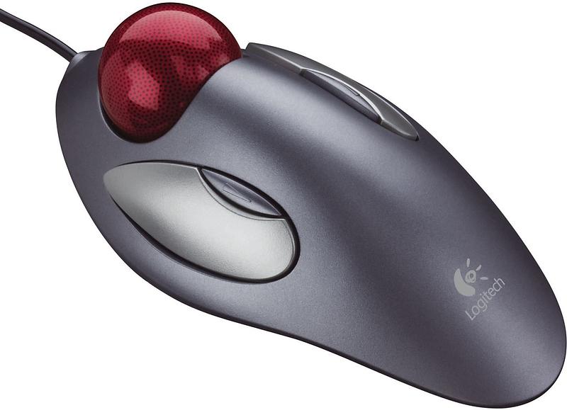 Logitech Trackman Marble Mouse - Optisk Styrekugle