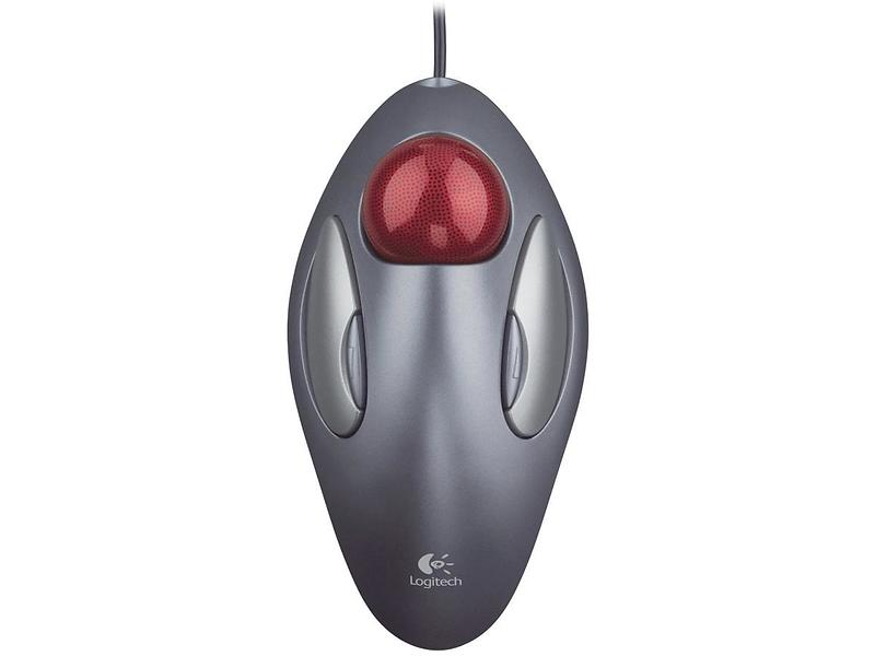 Logitech Trackman Marble Mouse - Optisk Styrekugle