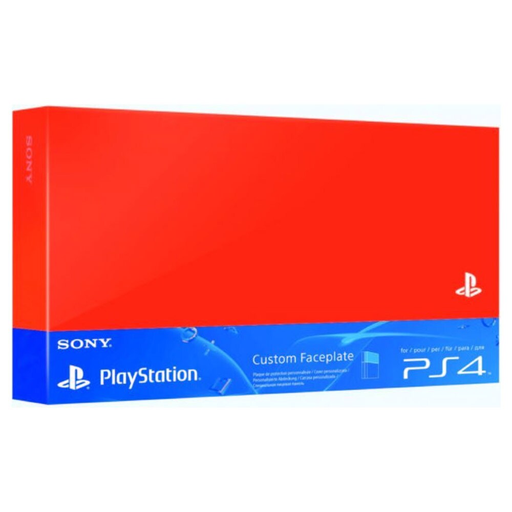 Sony PlayStation 4 Custom Faceplate - Red