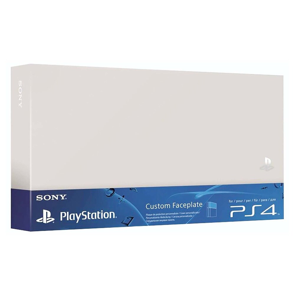 Sony PlayStation 4 Custom Faceplate - Silver