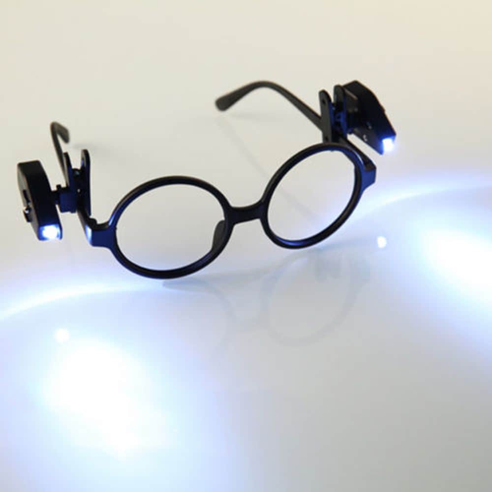 LED lampe for kasket eller briller