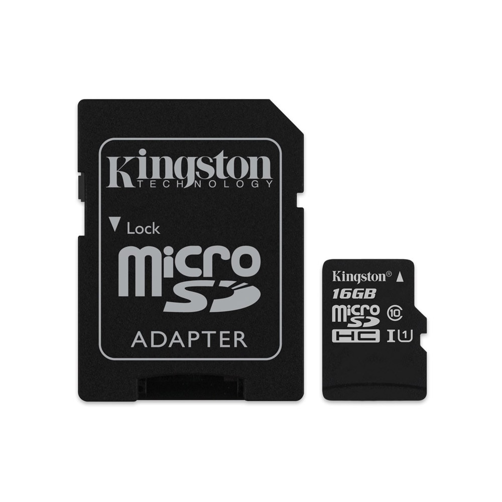 Kingston Canvas 16GB MicroSDHC CL10