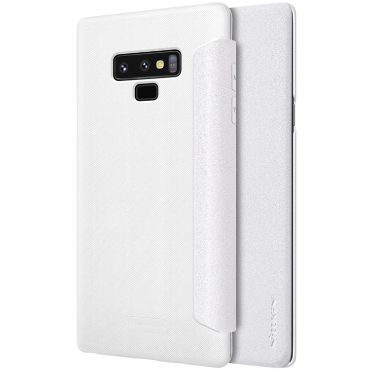 NILLKIN Frostet Flipfoderal Samsung Galaxy Note 9 - Hvid