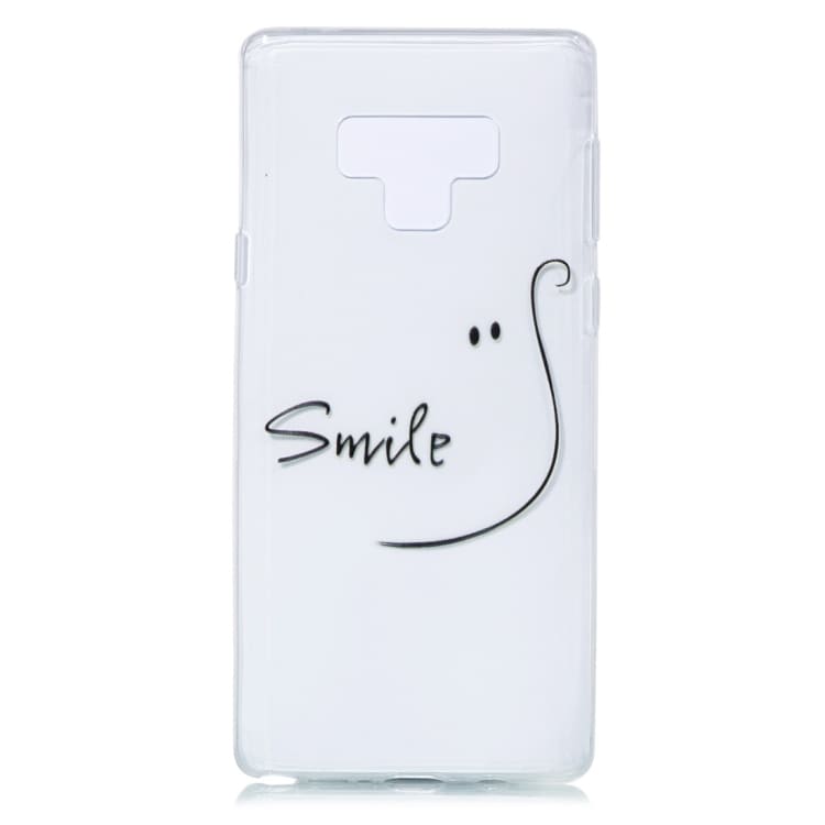 TPU Bagcover Samsung Galaxy Note 9 Klar/Smile