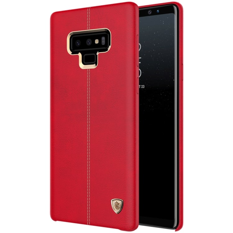 NILLKIN Englon Kunstlædercover Samsung Galaxy Note 9 Rød