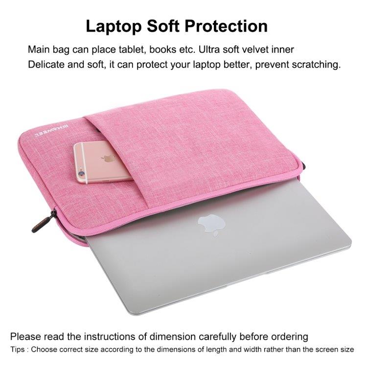 HAWEEL 13" Sleeve Foderal Laptop Rosa