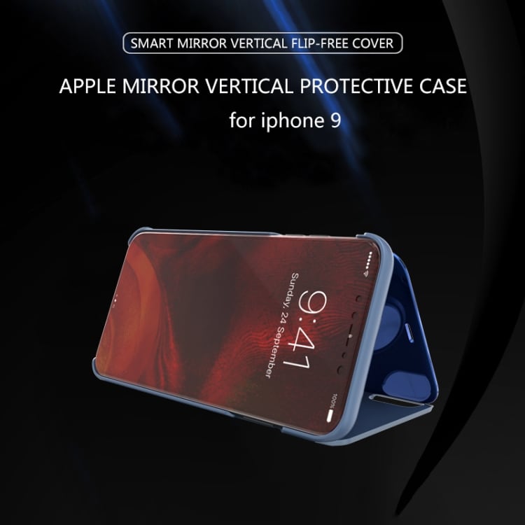 Flipfoderal Spejl iPhone XS Max Sort
