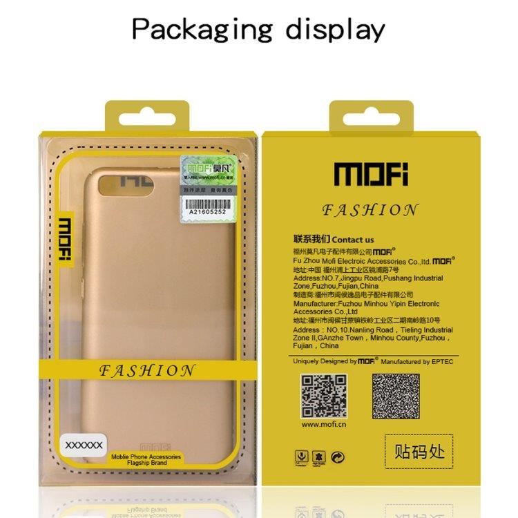 MOFI Frostet Ultratyndt Bagcover Nokia 3.1 Sort