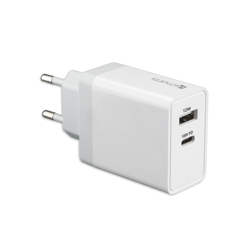 4smarts Wall Charger VoltPlug PD Hvid