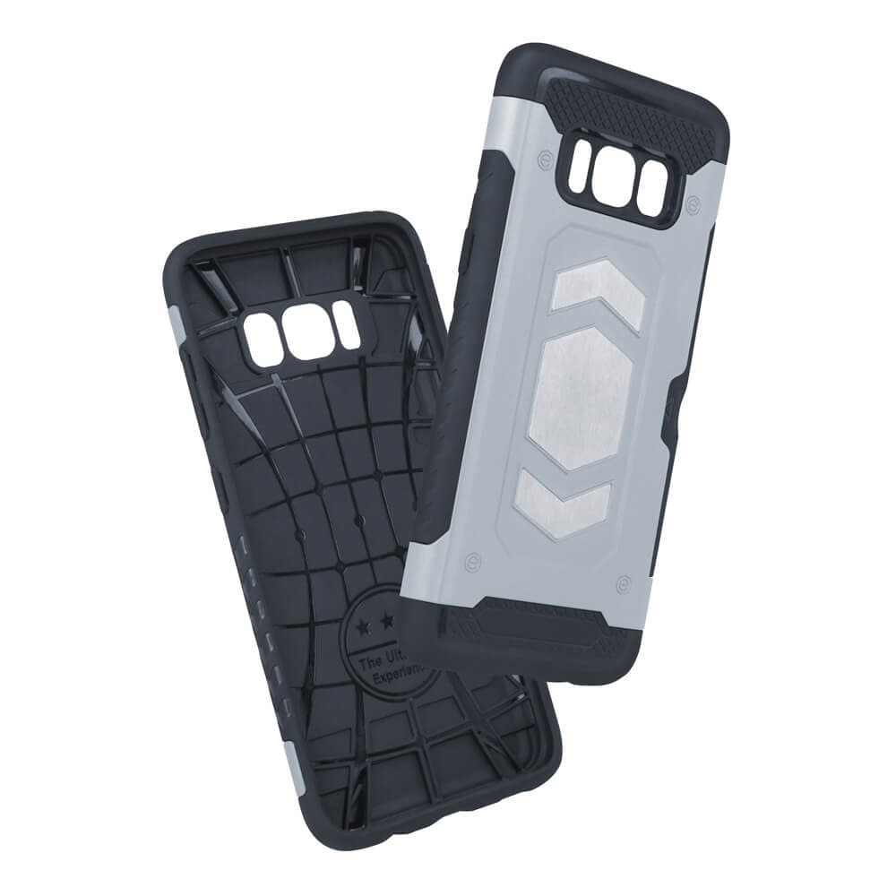 Defender Magnetic Case iPhone XS Max Sølv