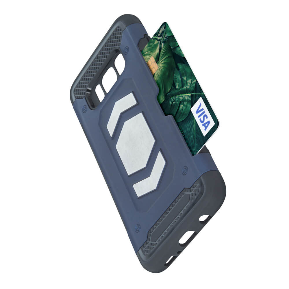 Defender Magnetic Case iPhone7 Plus / 8 Plus Mørkeblå