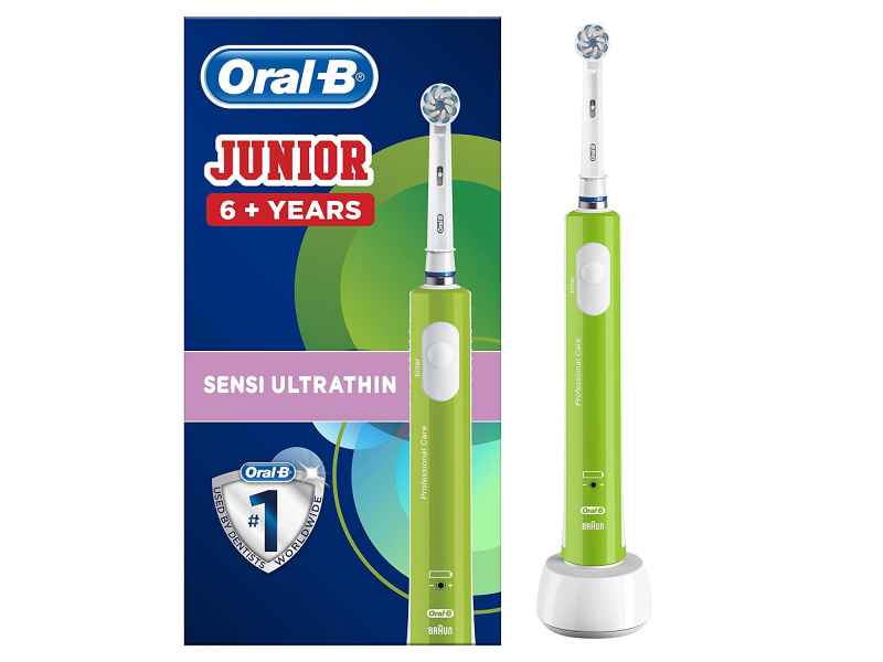 Braun Oral-B Junior Eltandbørste ( Grøn)