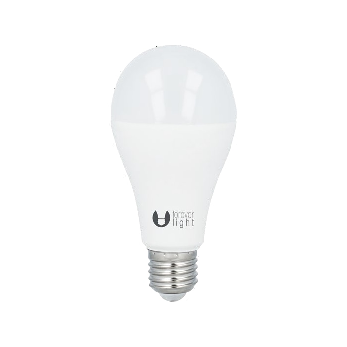 LED  pære A65 E27 18W 230V -  Varm hvid
