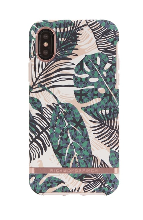 Richmond & Finch Tropical Leaves foderal til iPhone X / XS