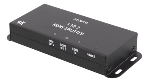 DELTACO HDMI Splitter 1x2 4K 30Hz