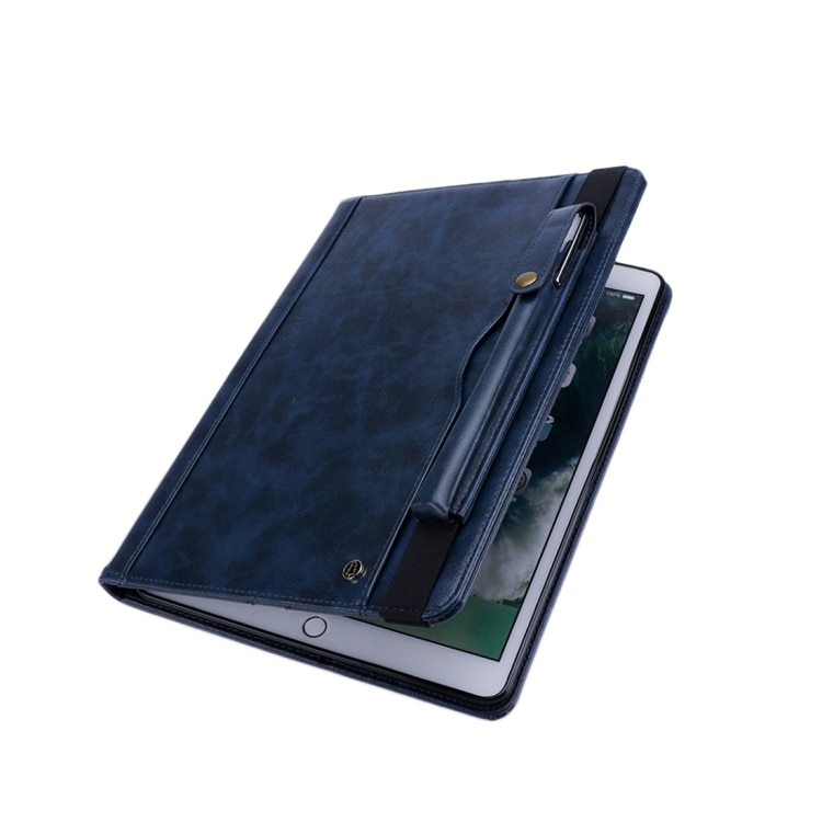Foderal med stativ & Kortpladser iPad Pro 10.5 Mørkeblå