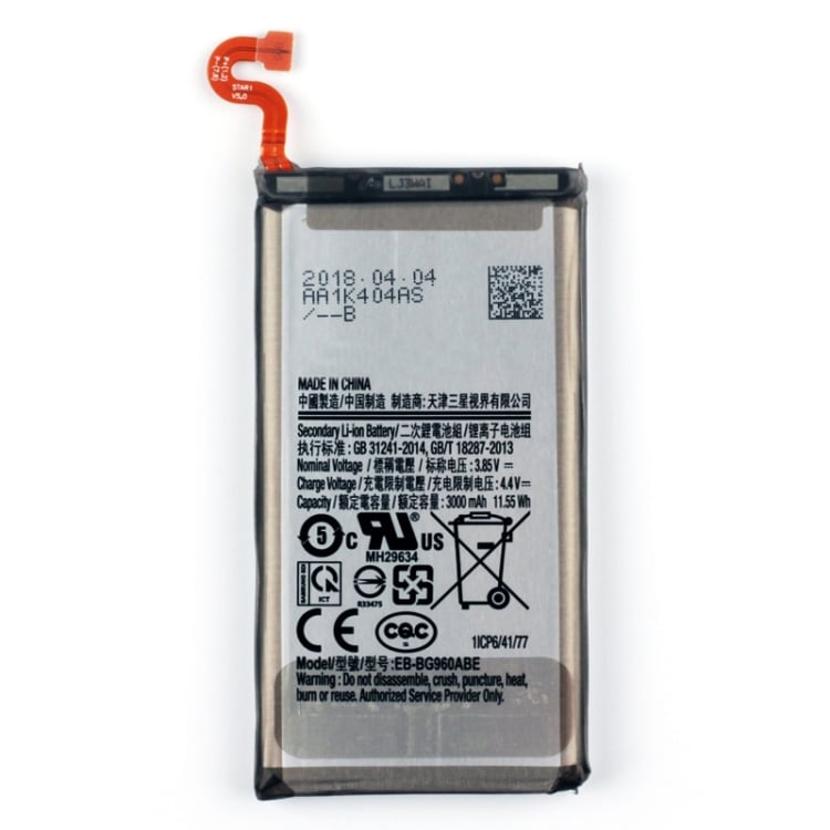 Mobilbatteri  EB-BG960ABE 3000mAh Samsung Galaxy S9