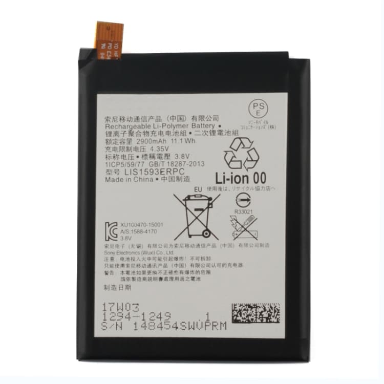 Komprimere Berettigelse Indvandring Mobilbatteri LIS1593ERPC 2900mAh Sony Xperia Z5 - Køb på 24hshop.dk Komprimere Berettigelse Indvandring Mobilbatteri LIS1593ERPC 2900mAh Sony Xperia Z5 - Køb på 24hshop.dk