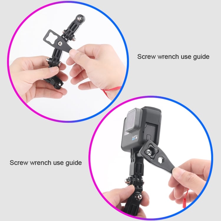 Cykelhjelmsfæster GoPro / Actionkamera
