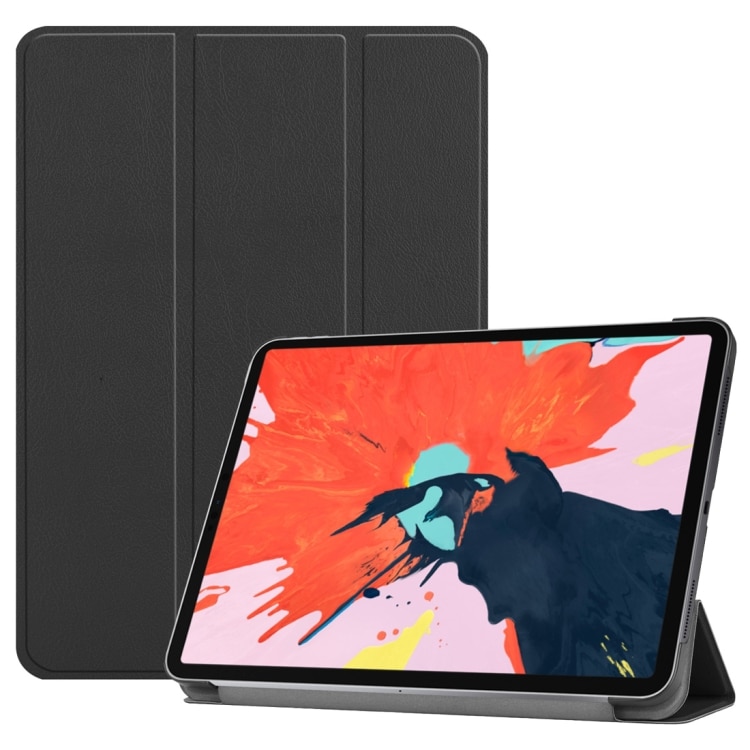 TriFold Custer Foderal iPad Pro 12.9  2018 Sort