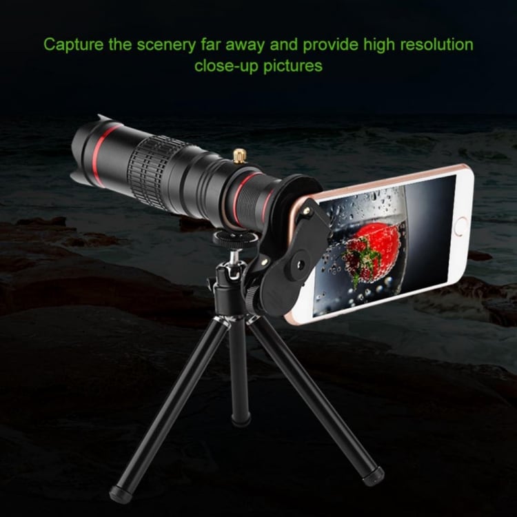 Fotolinse 22x Zoom med Trefod til smartphone