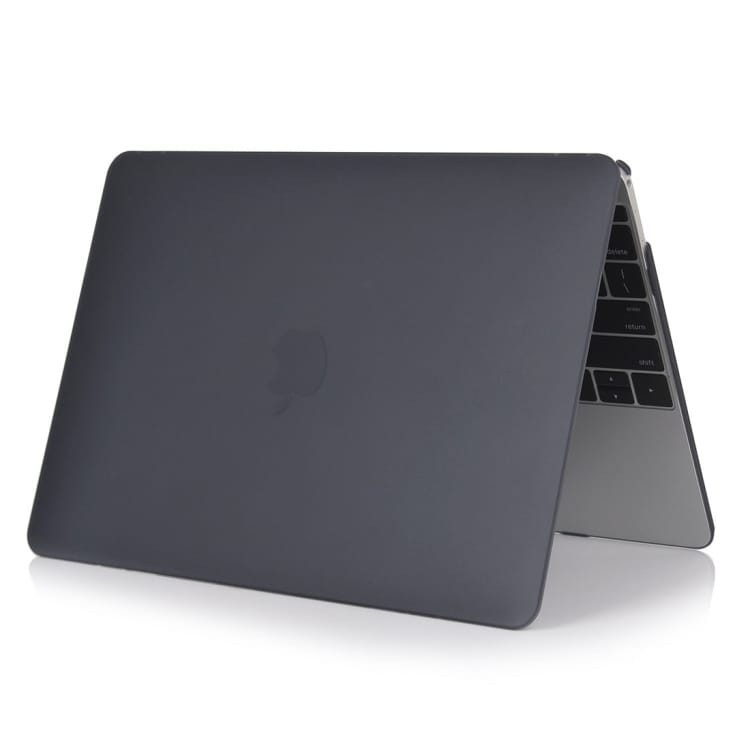 Beskyttelsesfoderal Matt MacBook Air 13.3" A1932  2018 Sort