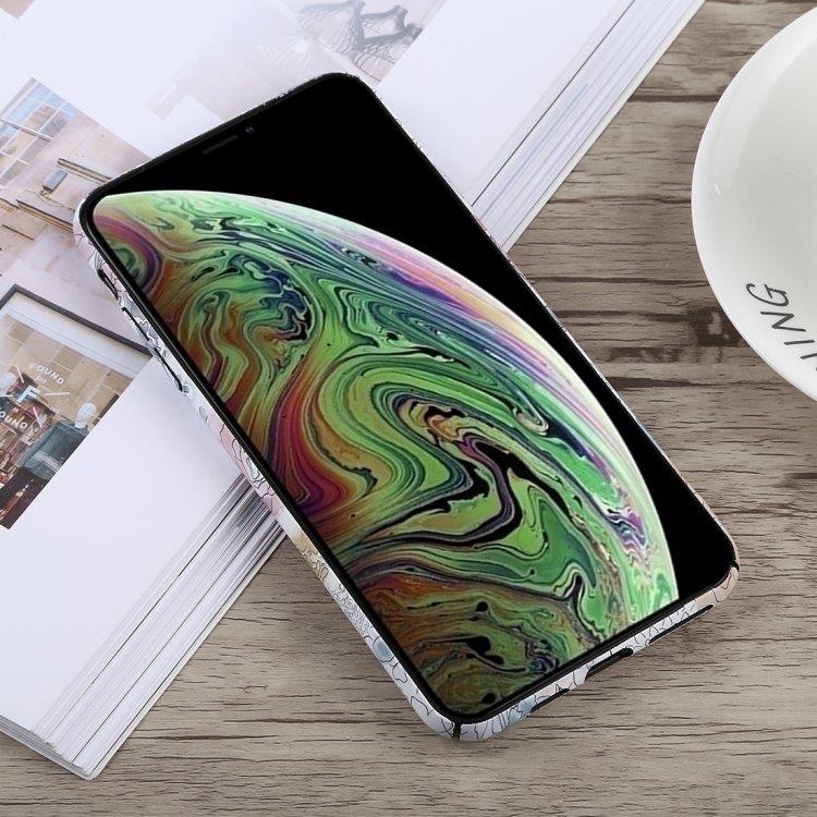 Bagcover Selvlysende Flower iPhone XS Max