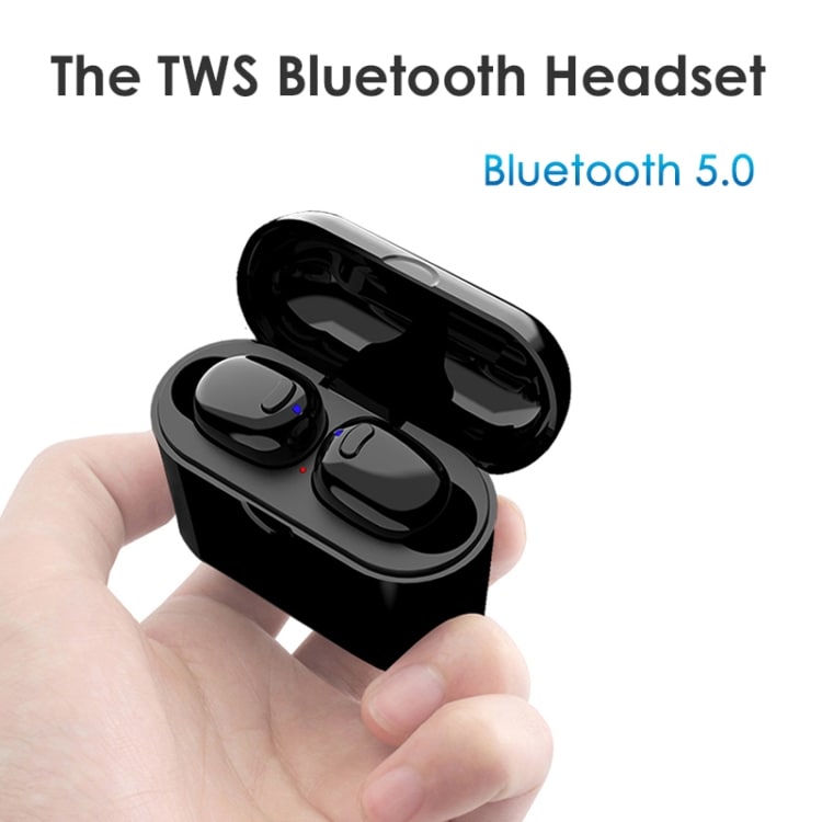 S570 Bluetooth Headpods Ladefoderal Sort
