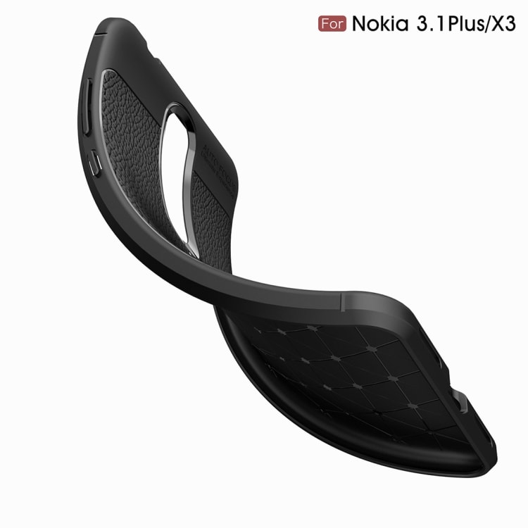 Mobilcover læderlook Nokia 3.1Plus / X3