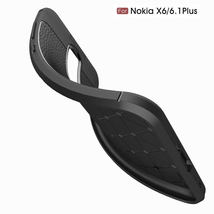 Mobilcover læderlook Nokia 6.1Plus / X6