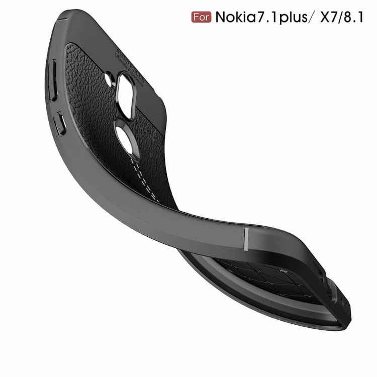 Mobilcover læderlook Nokia 7.1Plus / X7 / 8.1