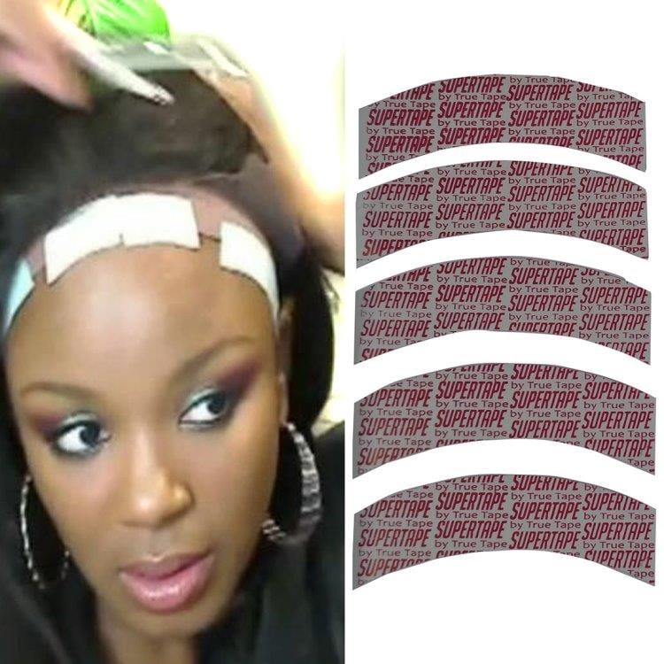 Paryktape / lace front wig i 5-pak