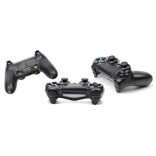 Sort håndkontrol Sony PS4 - Kabel tilsluttet