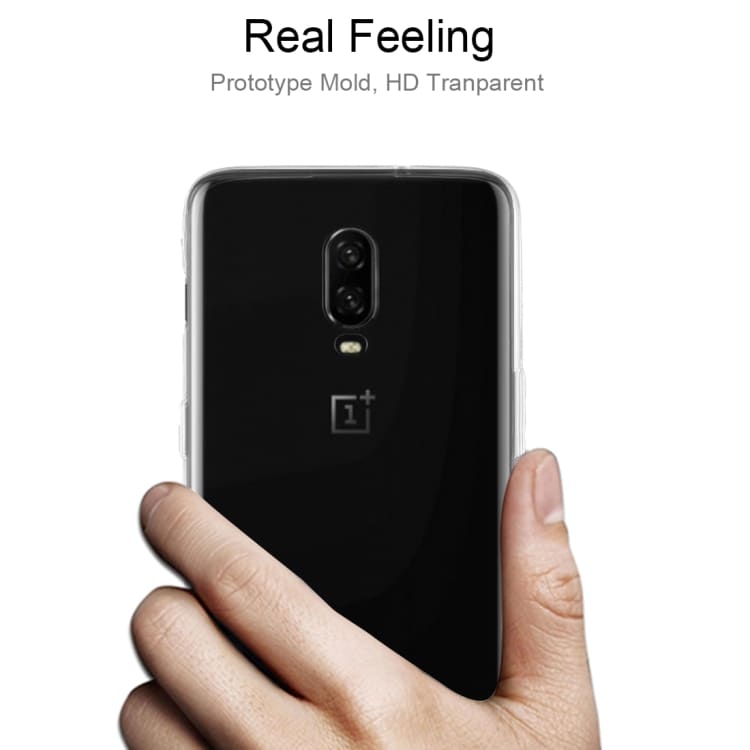 Tyndt Transparent Mobilcover OnePlus 6T
