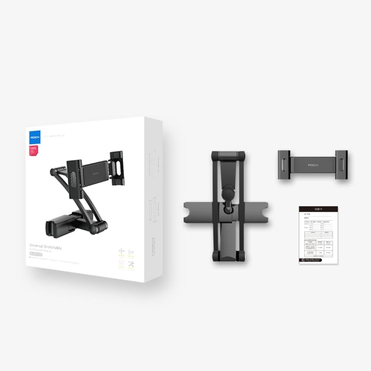 ROCK Universal Holder til bilens Nakkestøtte - Mobil & Tablet