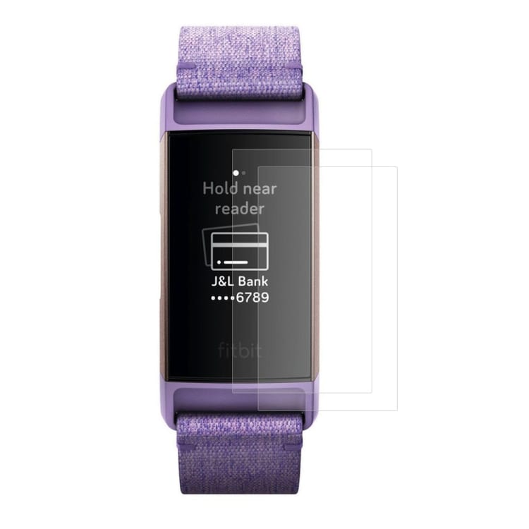 Hærdet skærmskåner i glas Fitbit Charge 3 - 2Pak