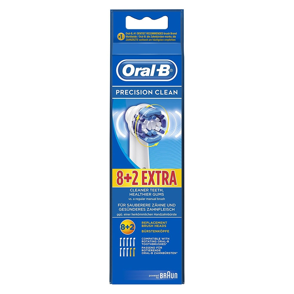 Oral-B Børstehoveder Precision Clean 8+2