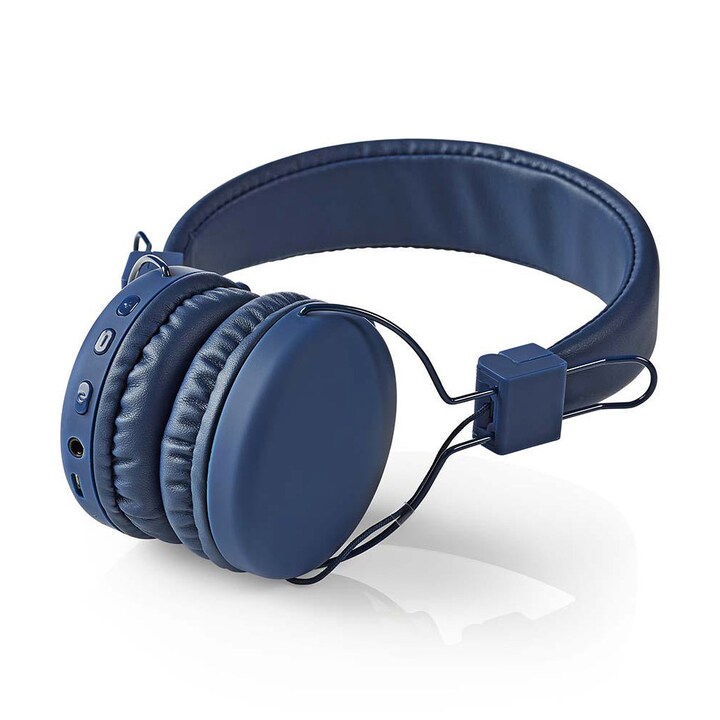 Nedis Bluetooth høretelefoner - On-ear , Blå