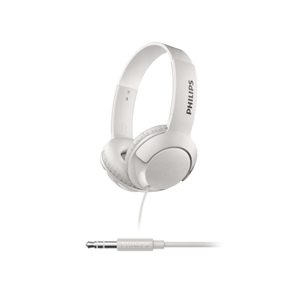Philips Bass+ One Ear Headphones SHL3070BK - HVIDE