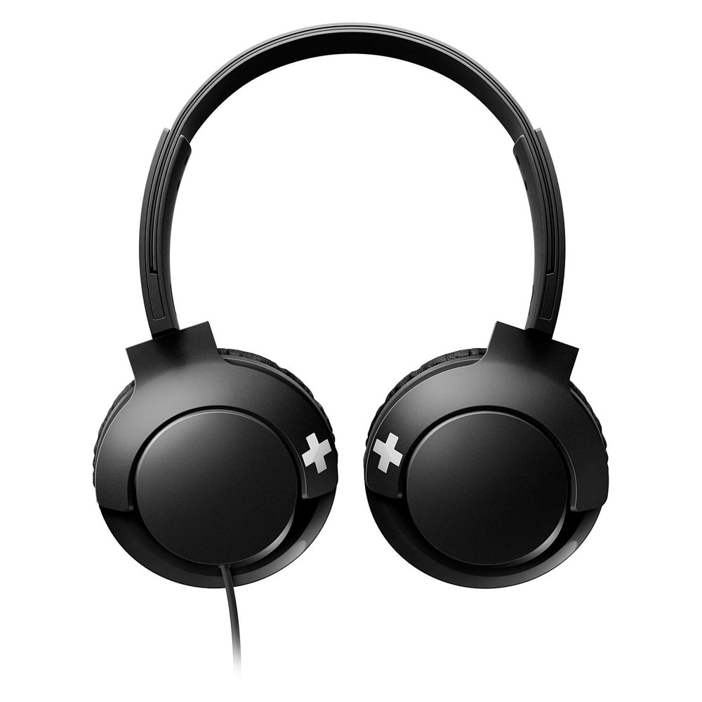 Philips Bass+ On-Ear Headset SHL3075 - SORT