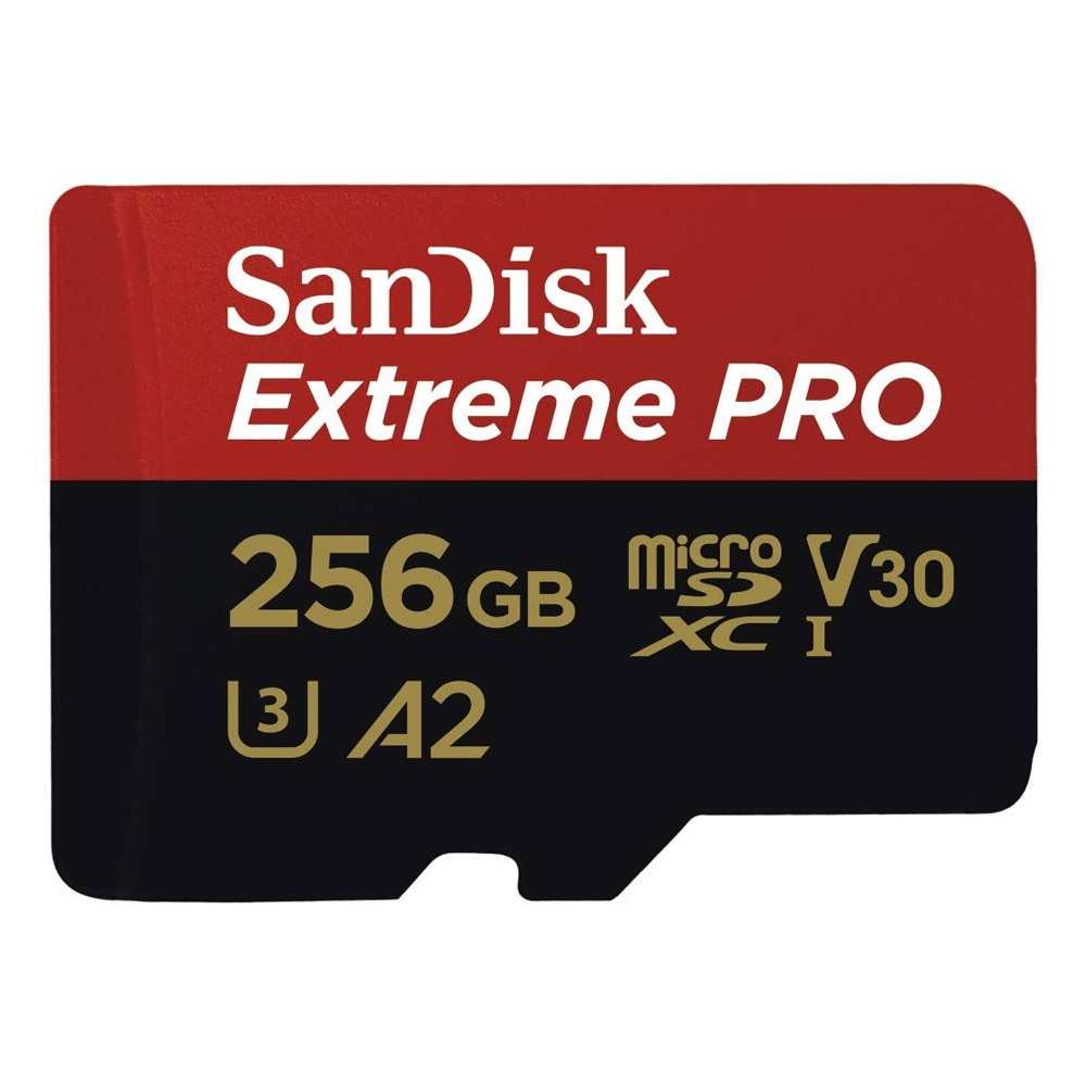 Sandisk Extreme Pro MicroSDXC 256GB R170/W90 V30 U3 4K