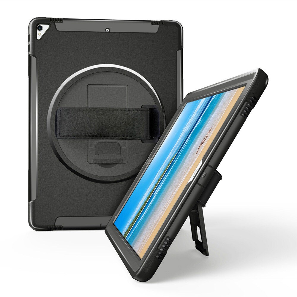 Foderal med stativ - iPad Pro 12.9" - Sort