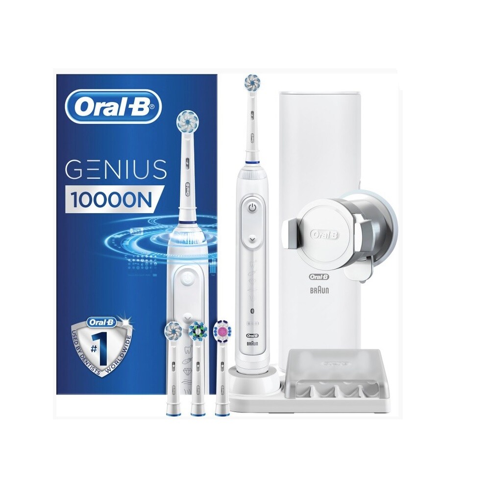 Oral-B Genius 9100S Eltandbørste - Hvid