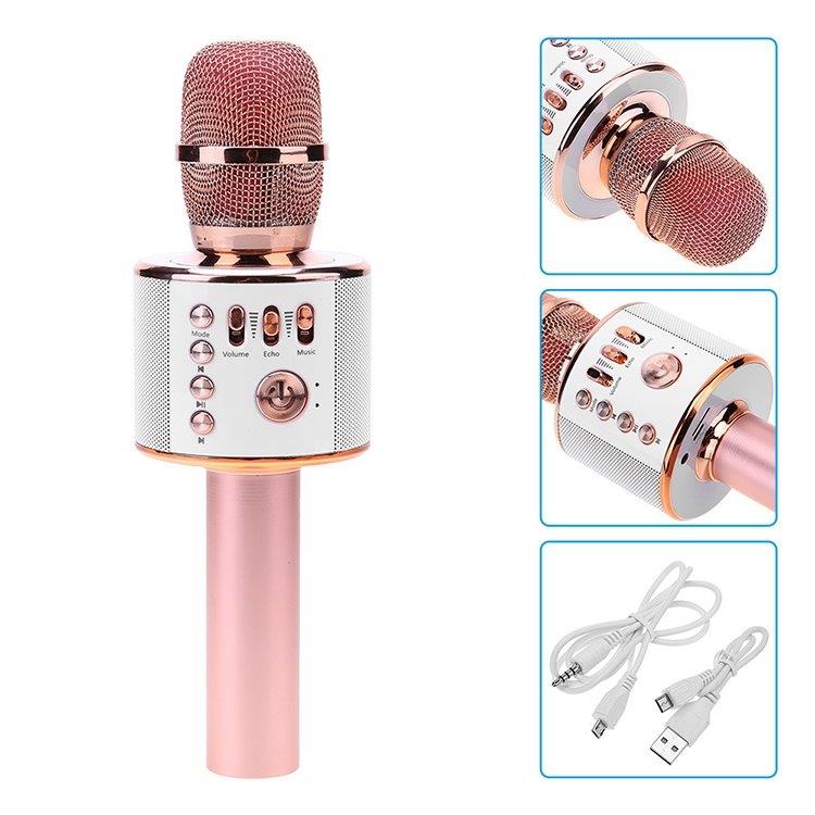 Trådløs Bluetooth karaoke-mikrofon