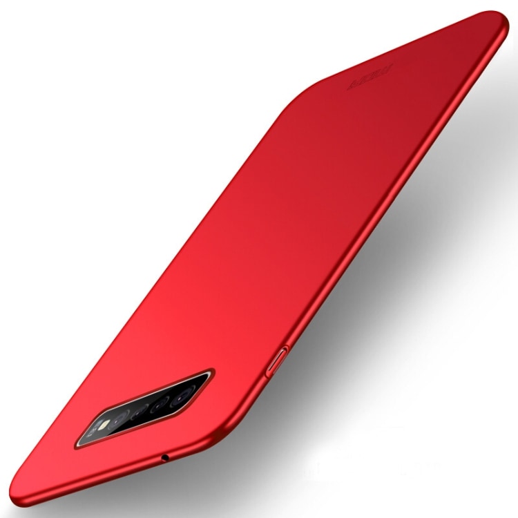 Rødt Ultratyndt MOFI Cover - Samsung Galaxy S10 Plus
