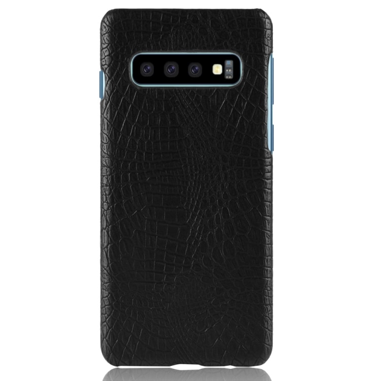 PC + PU Cover med krokodillemønster for Samsung Galaxy S10