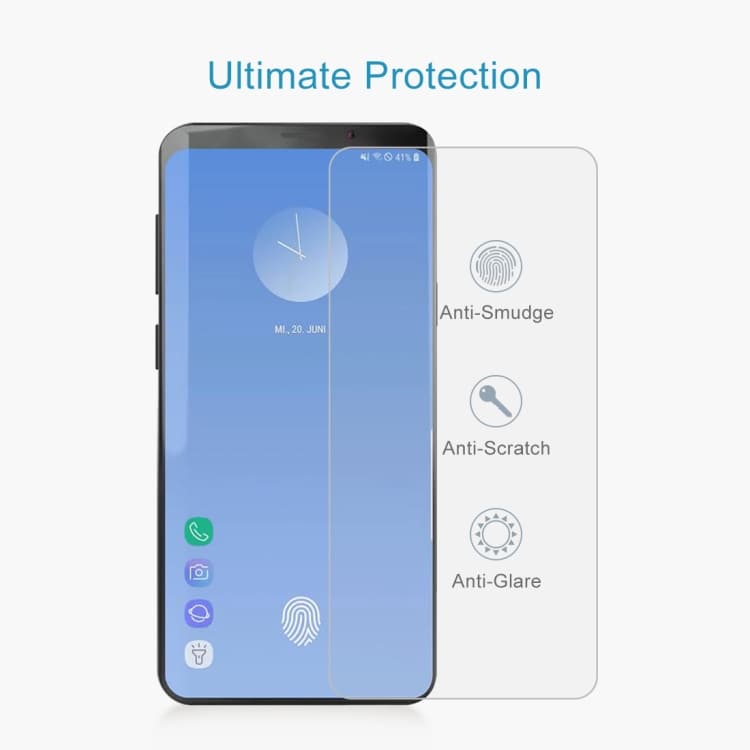 9H Tempereret 0.26mm Glas-Skærmskåner for Samsung Galaxy S10+